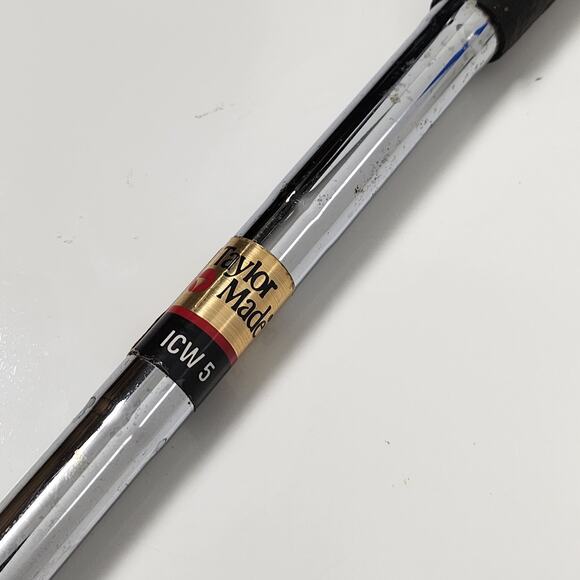 Vintage TaylorMade ICW5 Single 5-Iron Steel DG S300 Stiff-Flex 38" RH (Bad Grip) - Picture 9 of 13